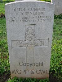 Dar Es Salaam War Cemetery - Spalding, A D